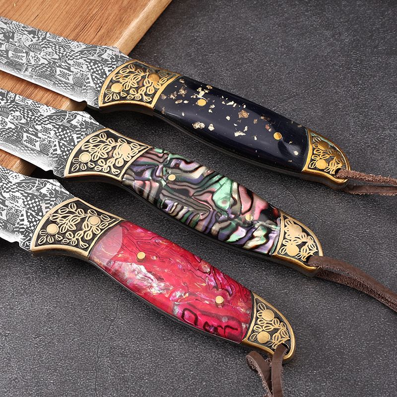 Handmade Outdoor Butcher Mongolian And Dividing Portable Camping Barbecue Meat Cutting Multi-purpose Knife, Sharp_voghion.com