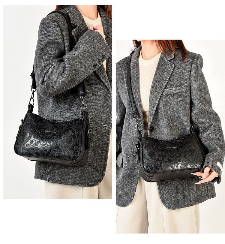 Borsa a tracolla elegante da donna borsa a spalla multi scomparti_voghion.com
