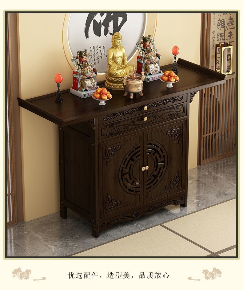 Buddhist Altar Candle Holder Pair detail 16