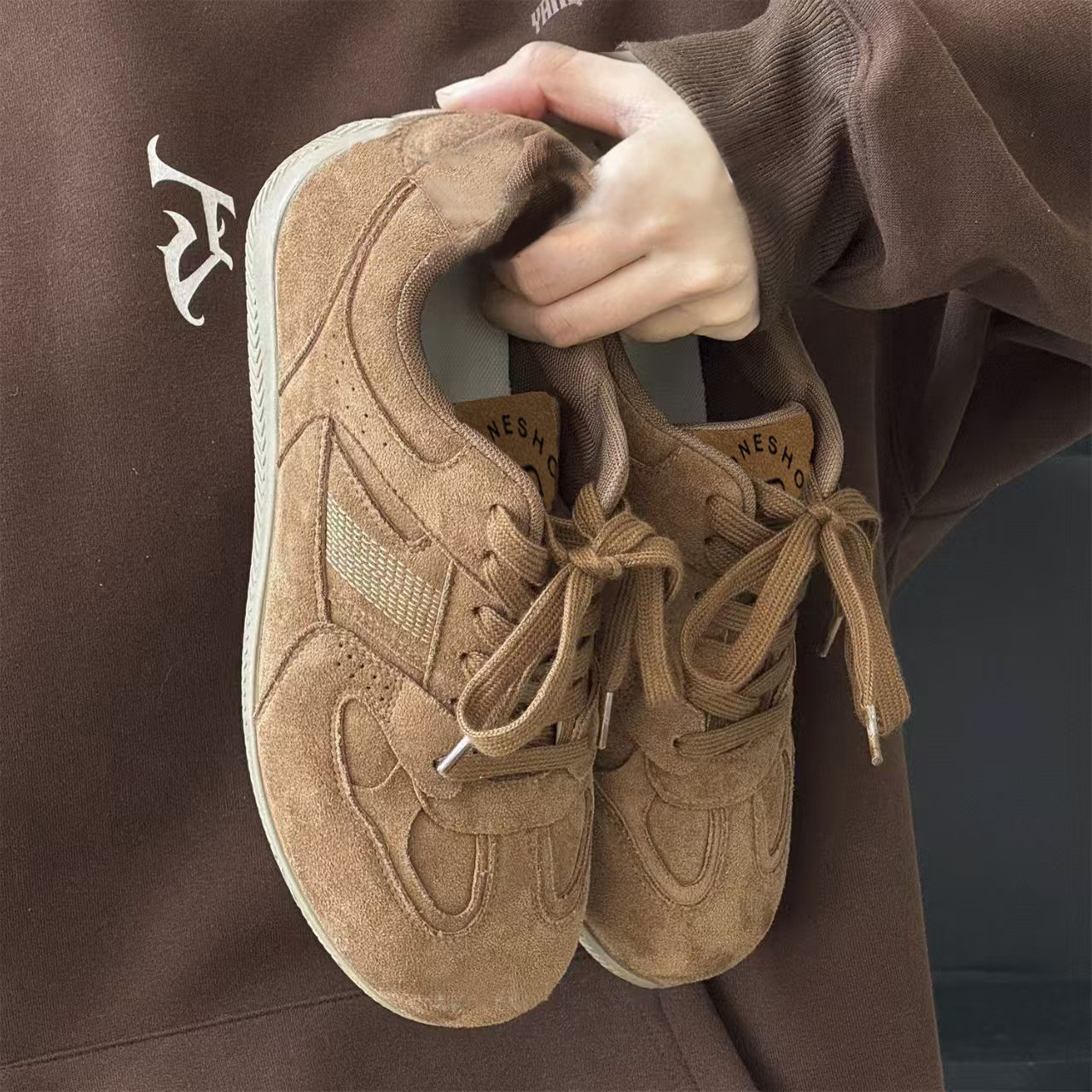 Original Invisible Height-increasing Men's 2026 Spring New German Training Shoes, Trendy Versatile Sneakers For Male_vogvips.com