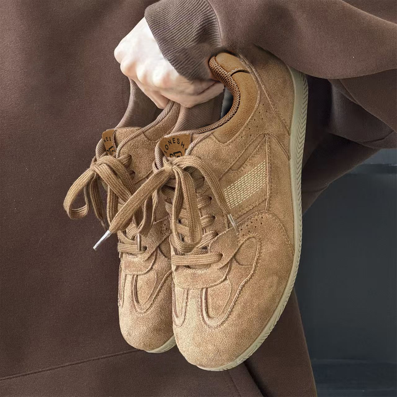 Original Invisible Height-increasing Men's 2026 Spring New German Training Shoes, Trendy Versatile Sneakers For Male_vogvips.com