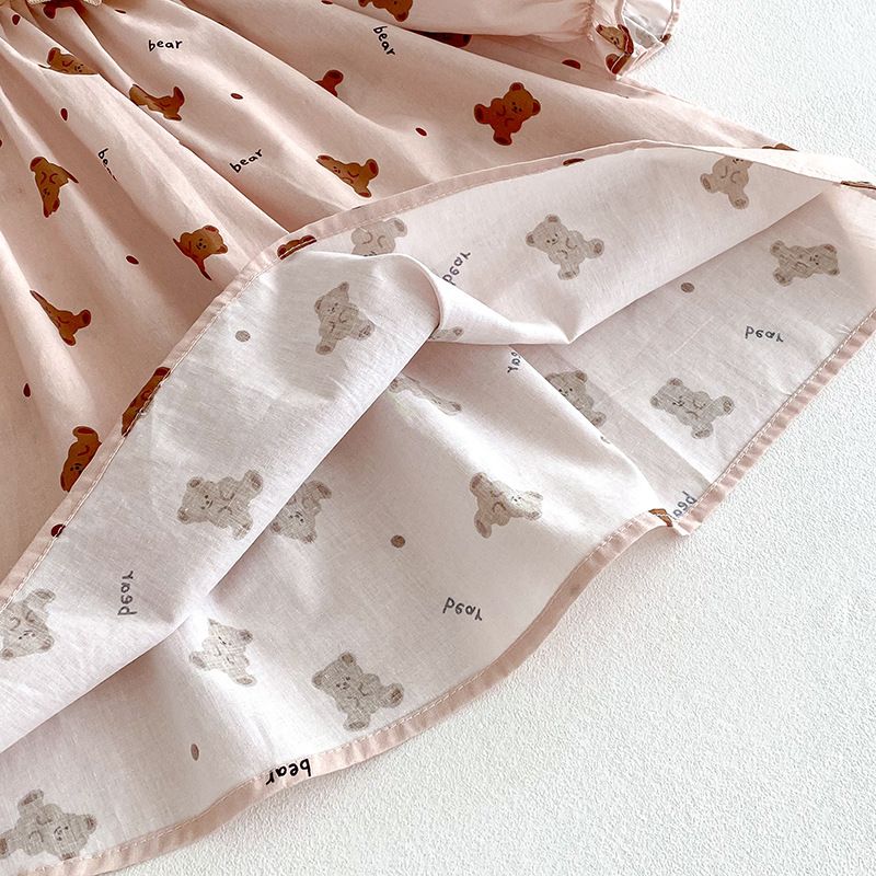 Langarm Baby Mädchen Romper Kleid Mit Rüschen Und Kragen_voghion.com