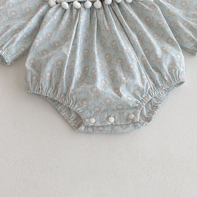 Baby Mädchen Kleid Langarm Herbststil Modische Kleidung_voghion.com