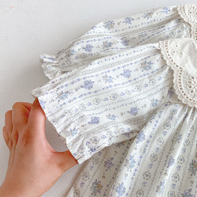 Baby Mädchen Strampler Und Wald Motiv Freizeitkleid Für Herbst_voghion.com