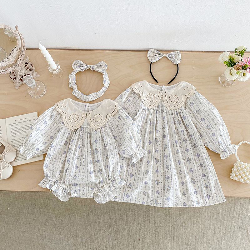 Baby Mädchen Strampler Und Wald Motiv Freizeitkleid Für Herbst_voghion.com