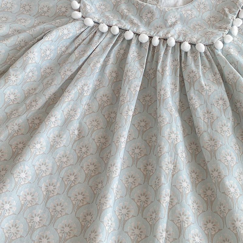 Baby Mädchen Kleid Langarm Herbststil Modische Kleidung_voghion.com