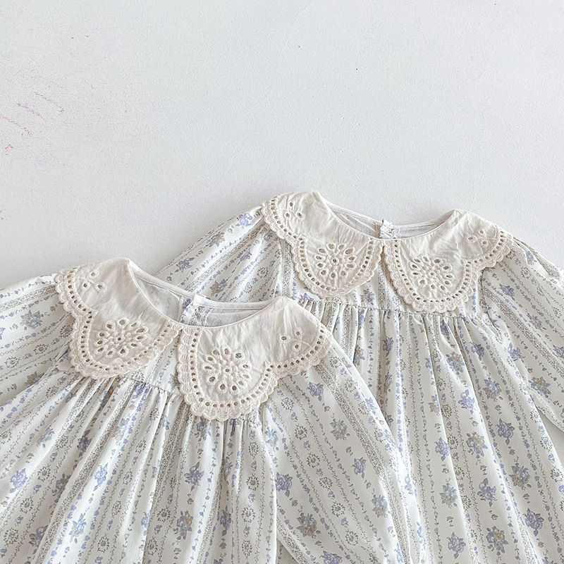 Baby Mädchen Strampler Und Wald Motiv Freizeitkleid Für Herbst_voghion.com