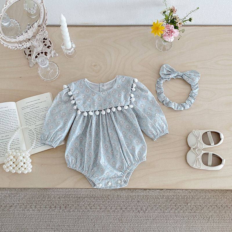 Baby Mädchen Kleid Langarm Herbststil Modische Kleidung_voghion.com