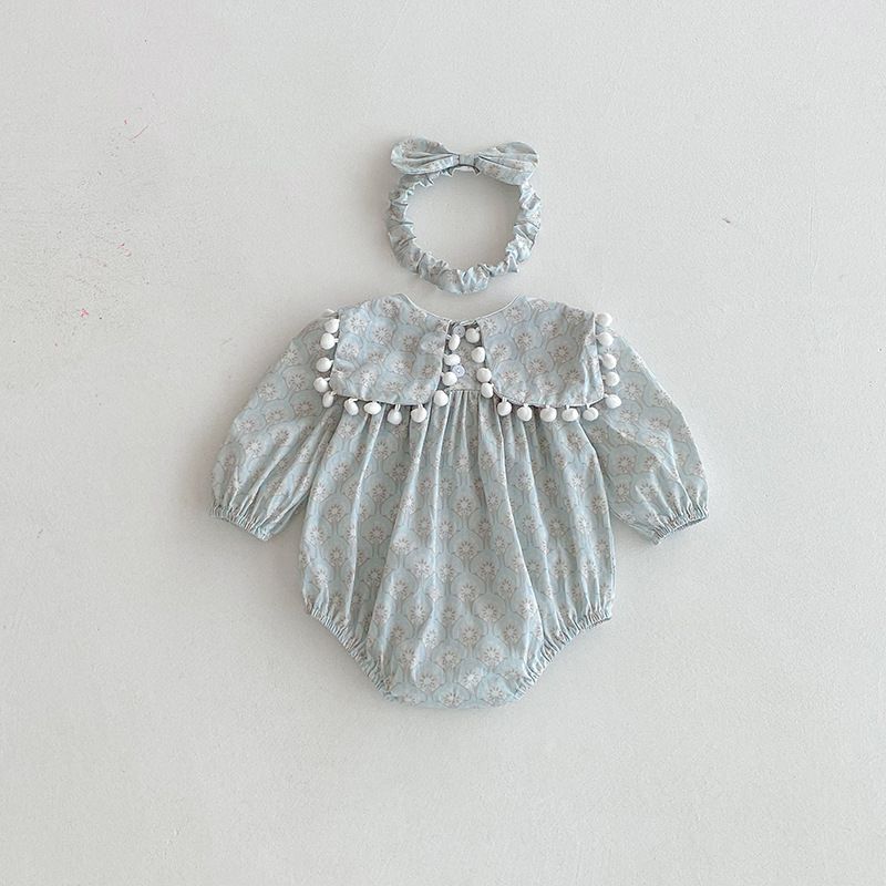 Baby Mädchen Kleid Langarm Herbststil Modische Kleidung_voghion.com