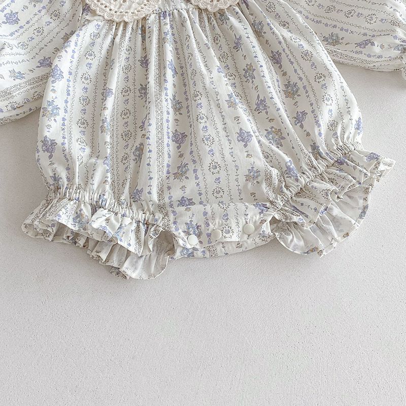 Baby Mädchen Strampler Und Wald Motiv Freizeitkleid Für Herbst_voghion.com