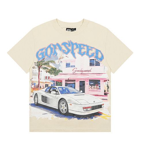 Skull Washed Summer Ins High Street Dark Style Unisex T-Shirts_viptrois.com