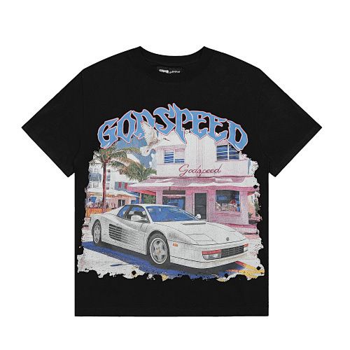 Skull Washed Summer Ins High Street Dark Style Unisex T-Shirts_viptrois.com