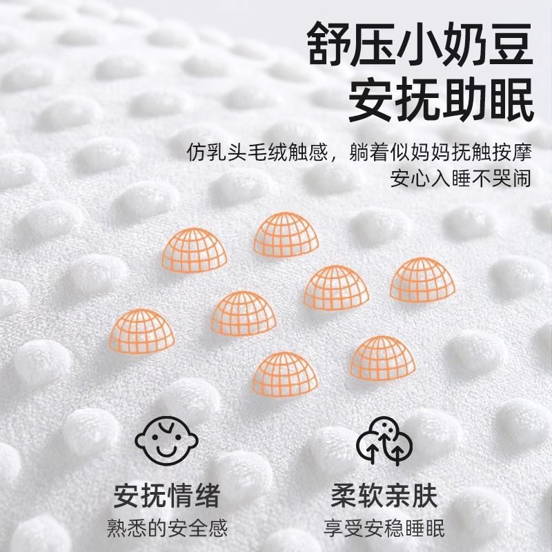 贝肽斯防吐奶斜坡垫宝宝枕头倾斜躺靠垫喂奶神器婴儿防溢呛奶床垫 图片 5