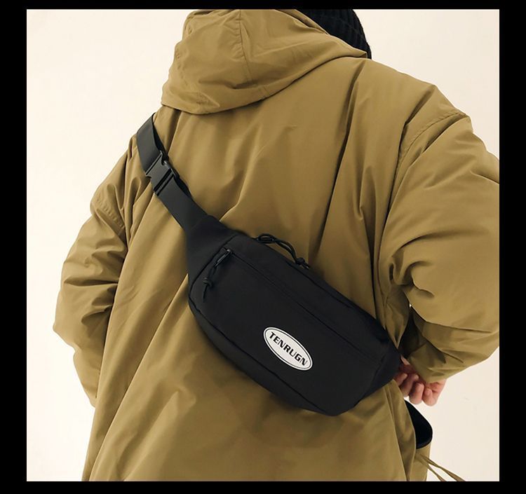 Marsupio uomo stile giapponese trendy leggero e versatile_voghion.com