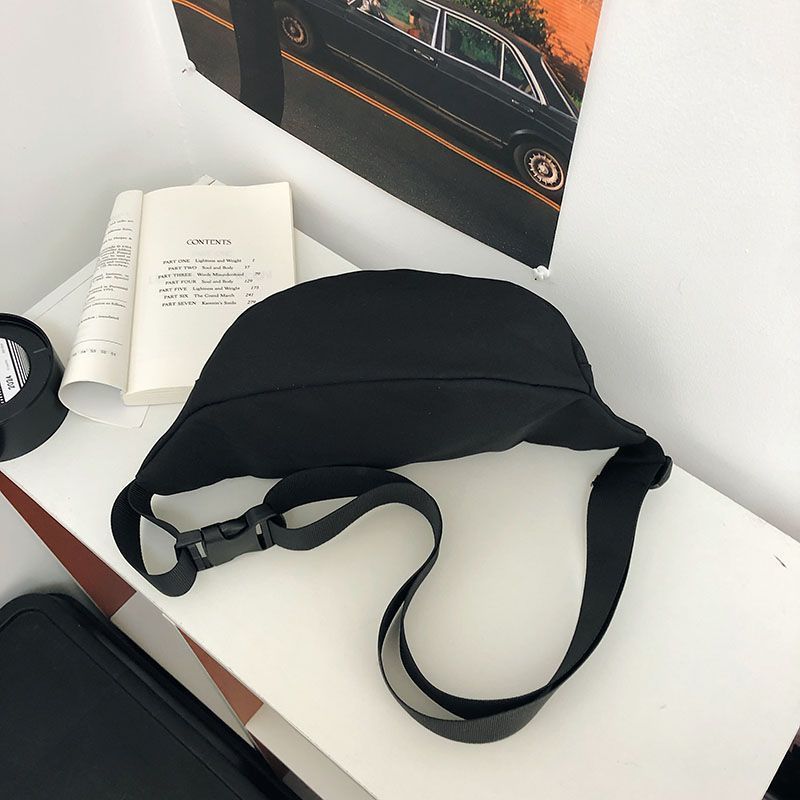 Borsa a tracolla da uomo in stile giapponese, semplice e leggera, ideale per cellulari di marca alla moda, per sport casual._voghion.com