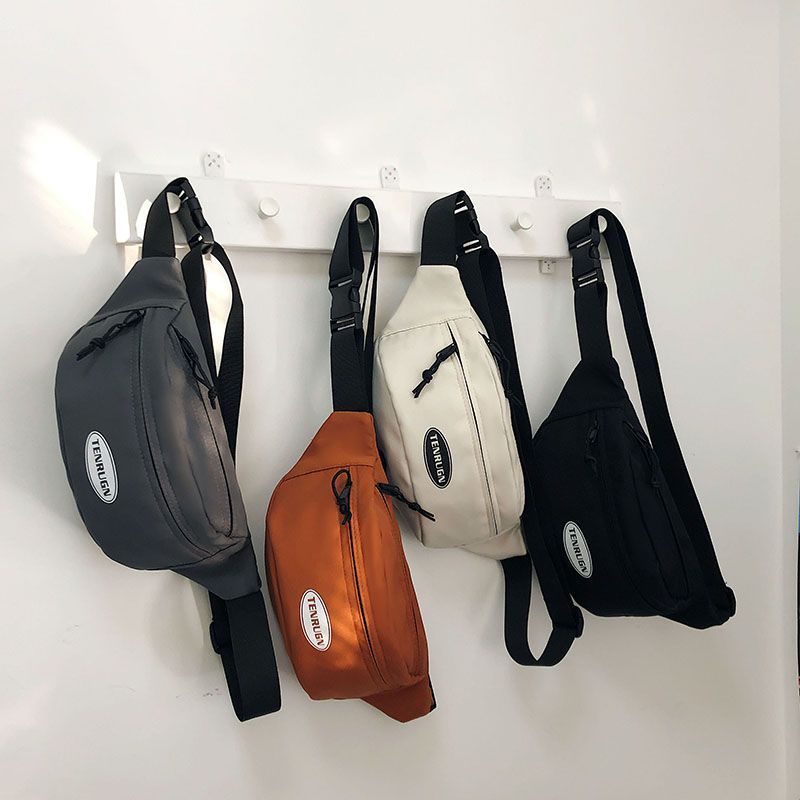 Borsa a tracolla da uomo in stile giapponese, semplice e leggera, ideale per cellulari di marca alla moda, per sport casual._voghion.com