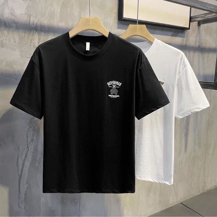 Trendy Mechanical Violent Bear Print Pure Cotton Short-sleeve T-shirt, Cool And Unique, Stylish For Boys, Summer_viptrois.com