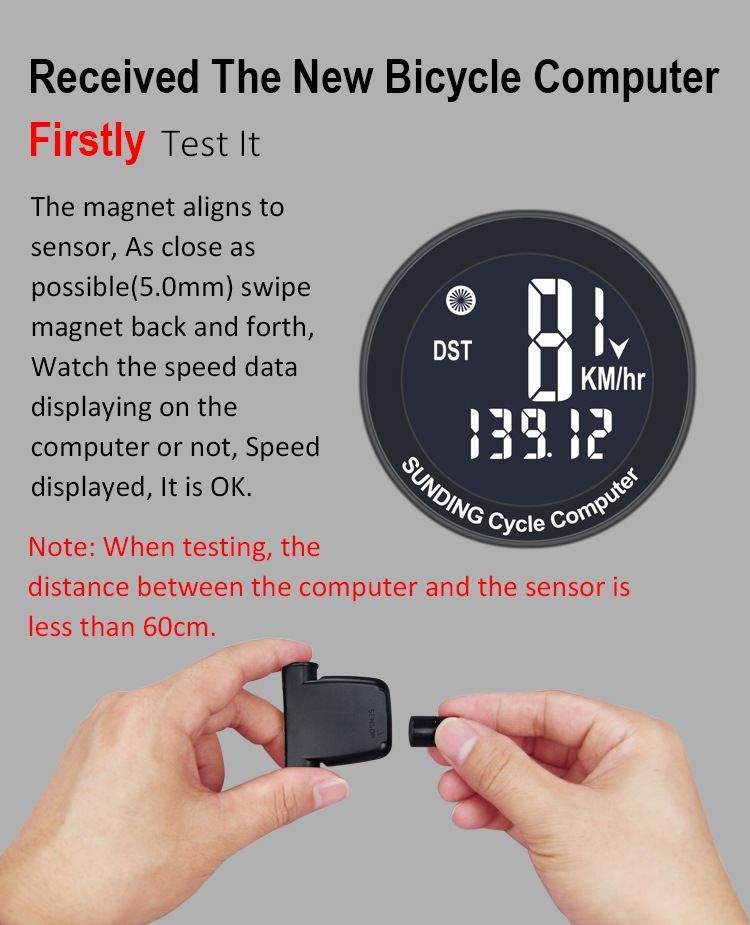 Wireless Bicycle Computer Speedometer And Odometer For Cycling_voghion.com