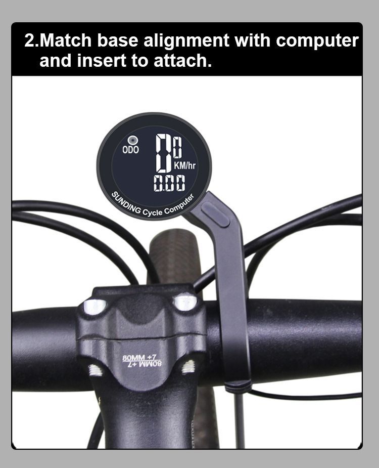 Wireless Bicycle Computer Speedometer And Odometer For Cycling_voghion.com