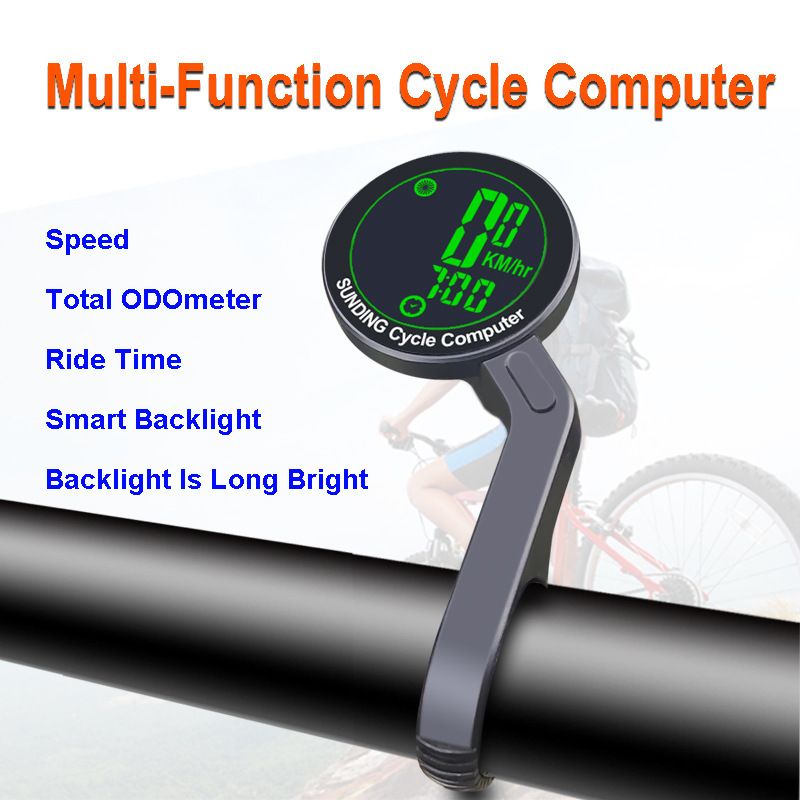 Wireless Bicycle Computer Speedometer And Odometer For Cycling_voghion.com