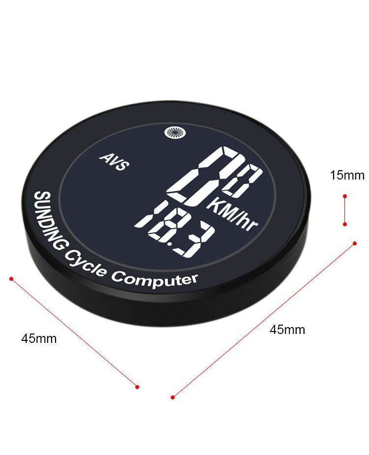 Wireless Bicycle Computer Speedometer And Odometer For Cycling_voghion.com