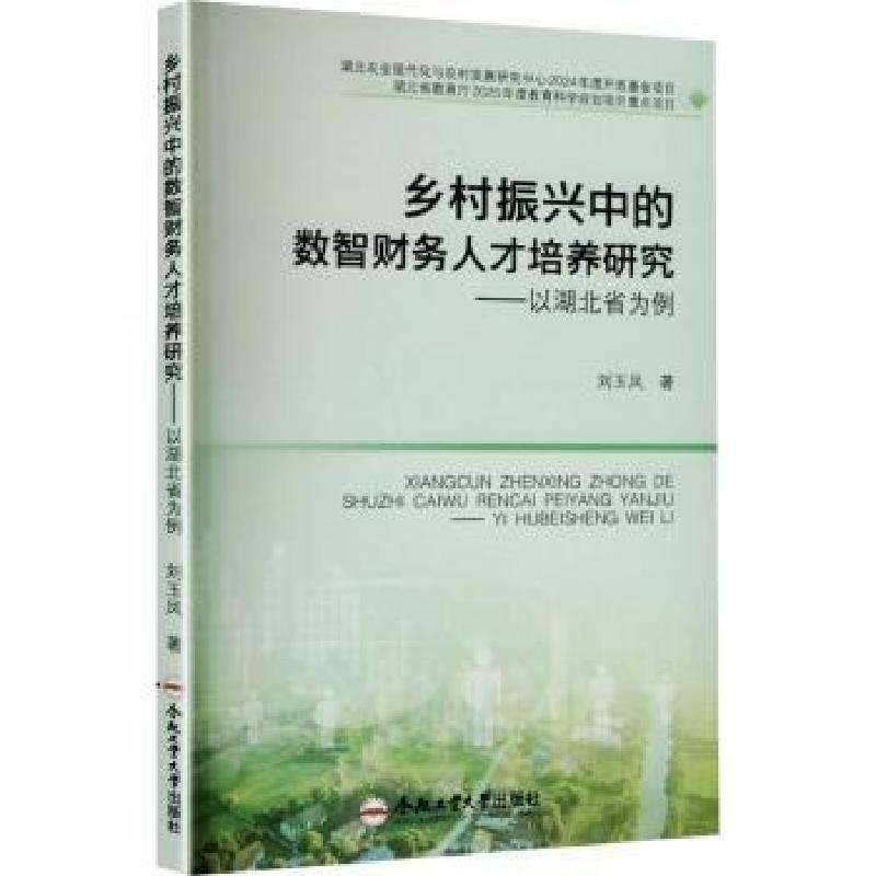 正版乡村振兴中的数智财务人才培养研究:以湖北省为例刘玉凤著