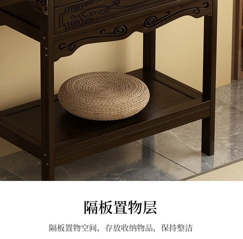 供桌香案家用贡桌新中式条几供奉桌财爷柜神台佛台玄关桌条案佛台 detail 13