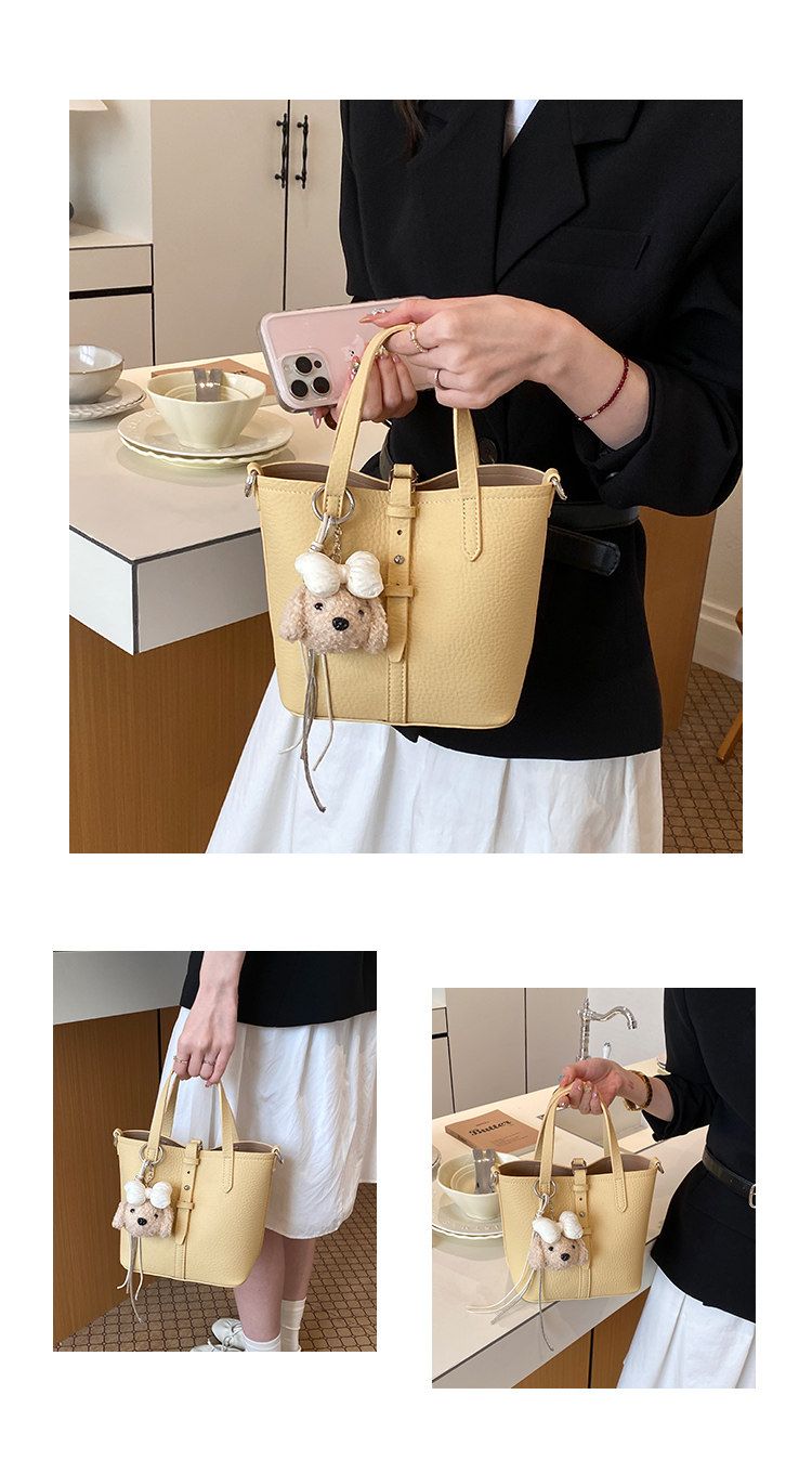 Borsa a secchiello di lusso da donna versatile a spalla o tracolla_voghion.com