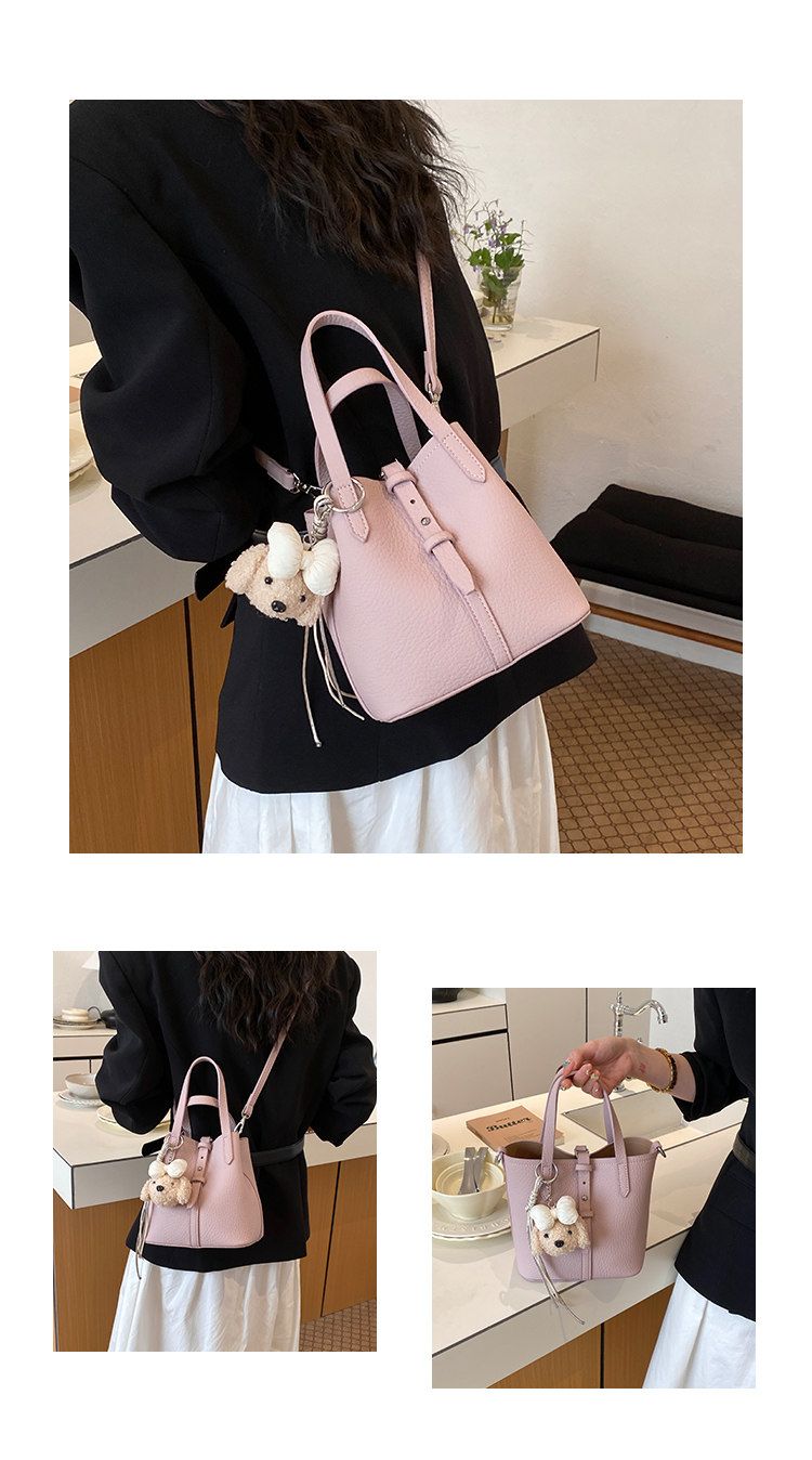 Borsa a secchiello di lusso da donna versatile a spalla o tracolla_voghion.com
