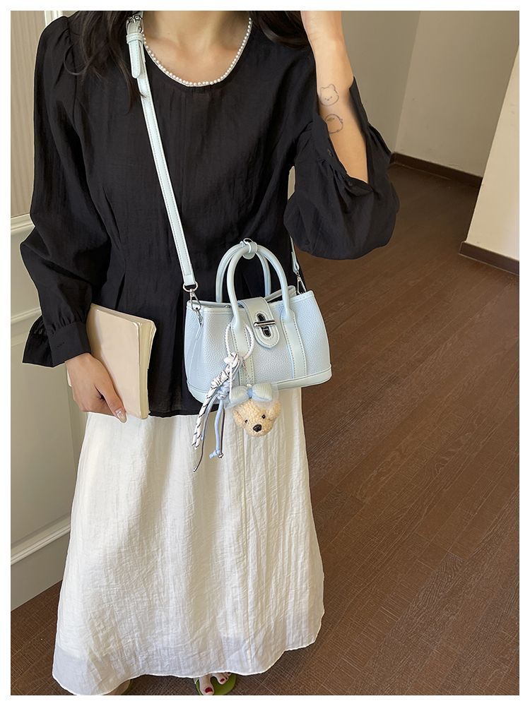 Borsa a secchiello donna borsa a spalla elegante da lavoro_voghion.com