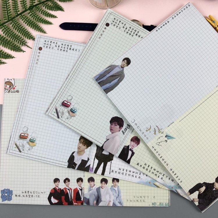 王俊凯追星手帐本本蔡徐坤手账本tfboys王俊凯本子易烊千玺手抄本【3