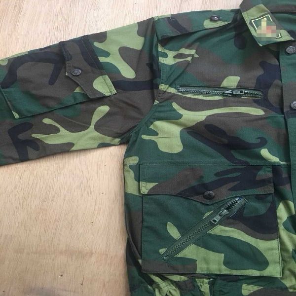 老式87迷彩服作训服带屁兜3588迷彩服迷彩服套装