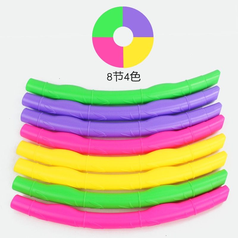 Removable hula hoop young children's kindergarten new morning exercise ring primary school students traditional fitness thin waist plastic hula hoop