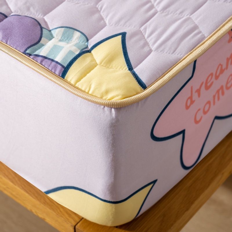 (首单直降)夹棉学生床笠单件儿童床罩全包围婴儿床套防滑床单罩