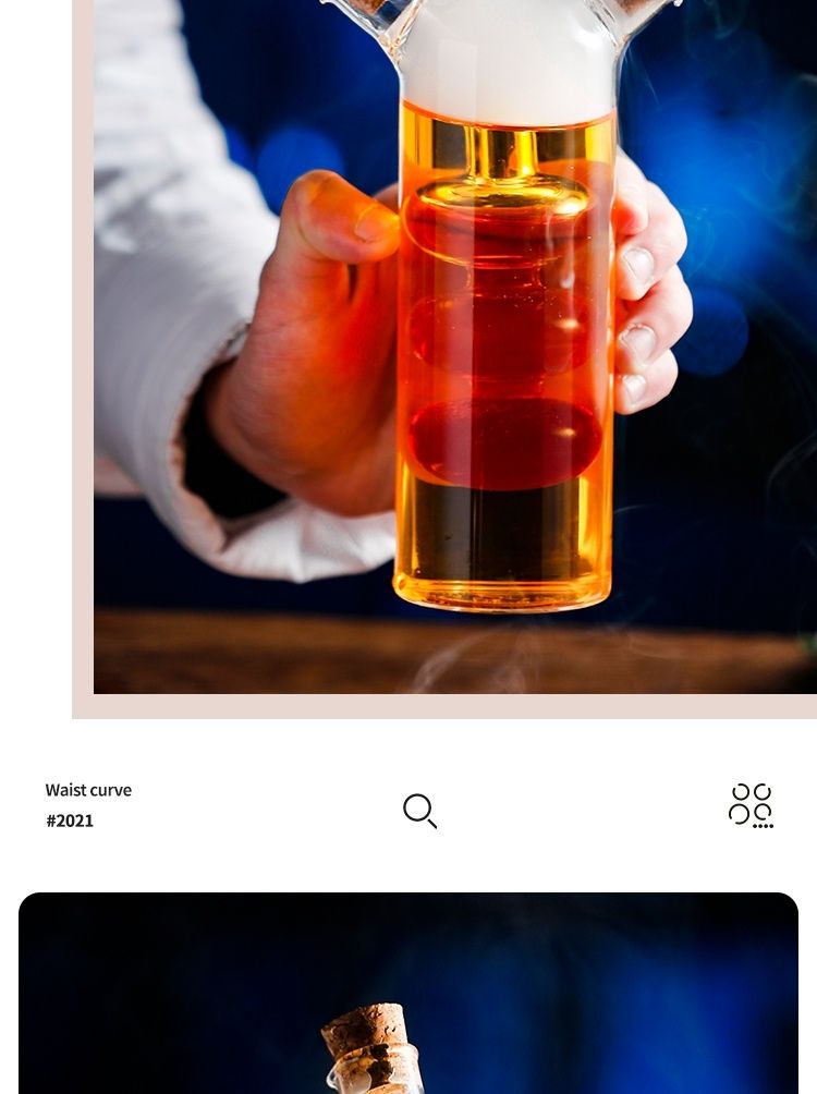 Creative Sharing Doppelrohrglas Personalisierte Barutensilien Hängende Wassergetränke Mandarinente Cocktailbecher_voghion.com
