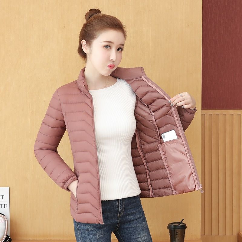 冬季棉衣棉服女冬2021年新款轻薄款小棉袄女短款羽绒棉服女士