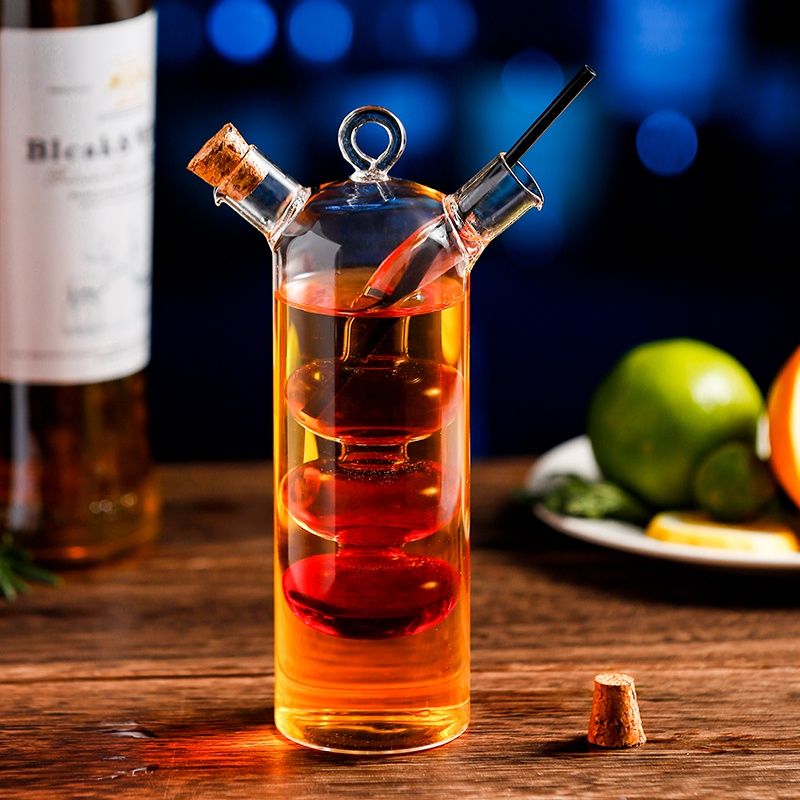 Creative Sharing Doppelrohrglas Personalisierte Barutensilien Hängende Wassergetränke Mandarinente Cocktailbecher_voghion.com