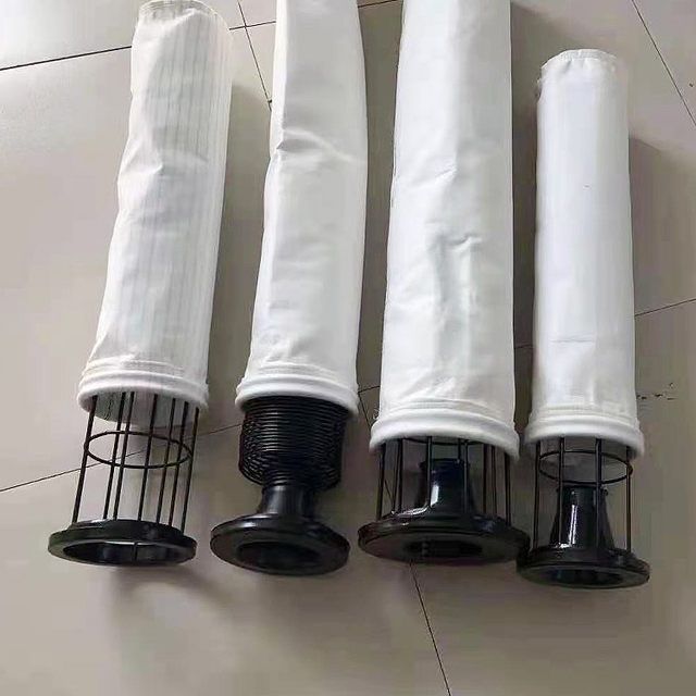 工业除尘器布袋耐高温布袋锅炉滤袋针刺毡滤布袋氟美斯集尘袋骨架