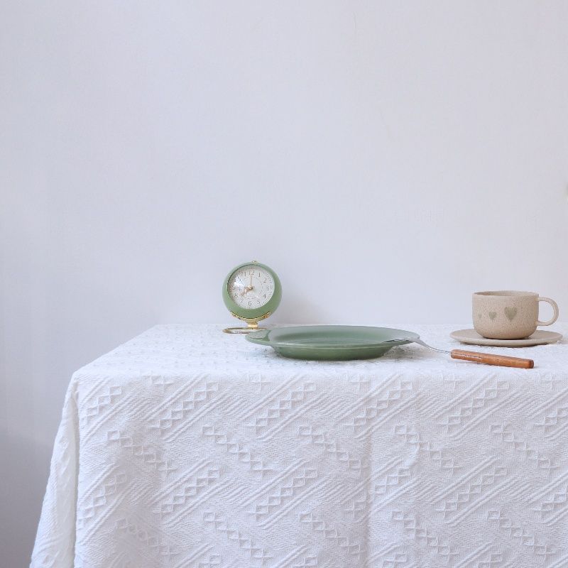 茶几垫桌布ins学习桌白色宿舍背景布甜品台桌垫纯色卧室装饰布置 虎窝拼