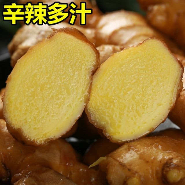75858-生姜精选云南小黄姜老姜新鲜现挖生姜新姜月子姜老姜新鲜蔬菜嫩姜-详情图