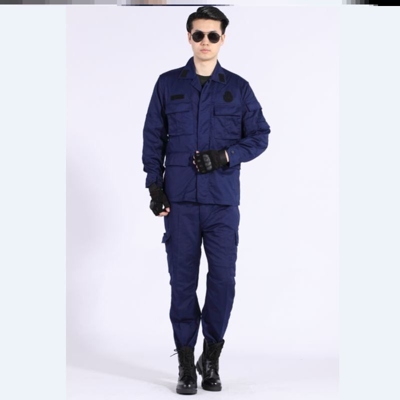 消防作训服夏款春秋款战术特训运动作战男女户外季新款上衣秋冬备【2