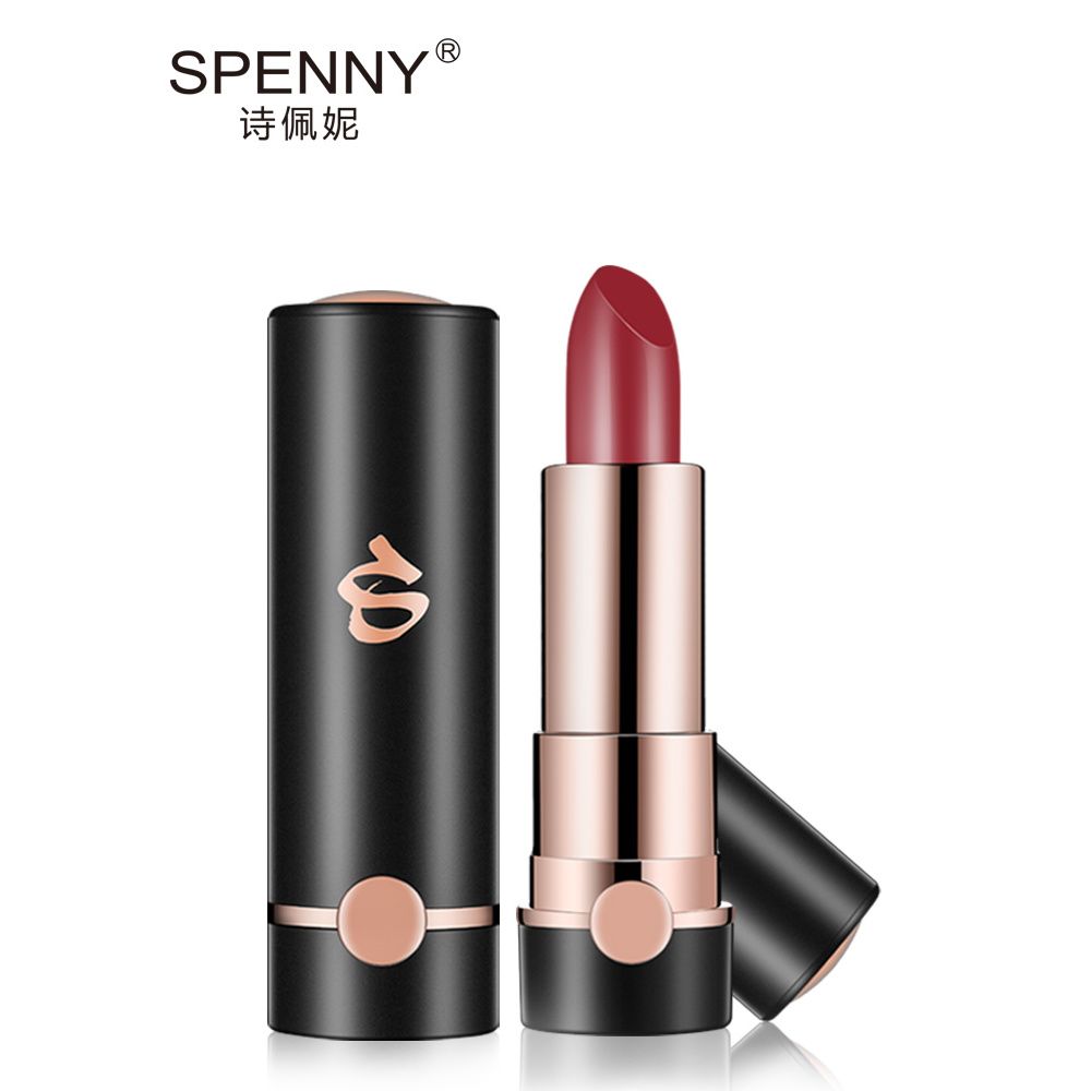 spenny/诗佩妮雾面丝绒哑光口红女 国货不易脱色焦糖色唇膏颜九